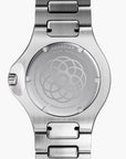 Guardian esfera blanca plateada con correa de reloj H-Link plateada