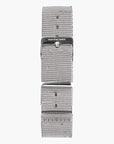 Grey Nylon Watch Strap - Silver - 36mm